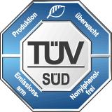 TÜV (emissionsarm / nonylphenolfrei)