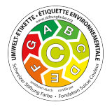 Umwelt-Etikett CH C farbig