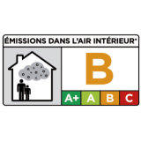 Umweltlabel Frankreich ohne Text: B farbig